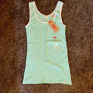 NWT Levi’s ribbed knit stripe tank